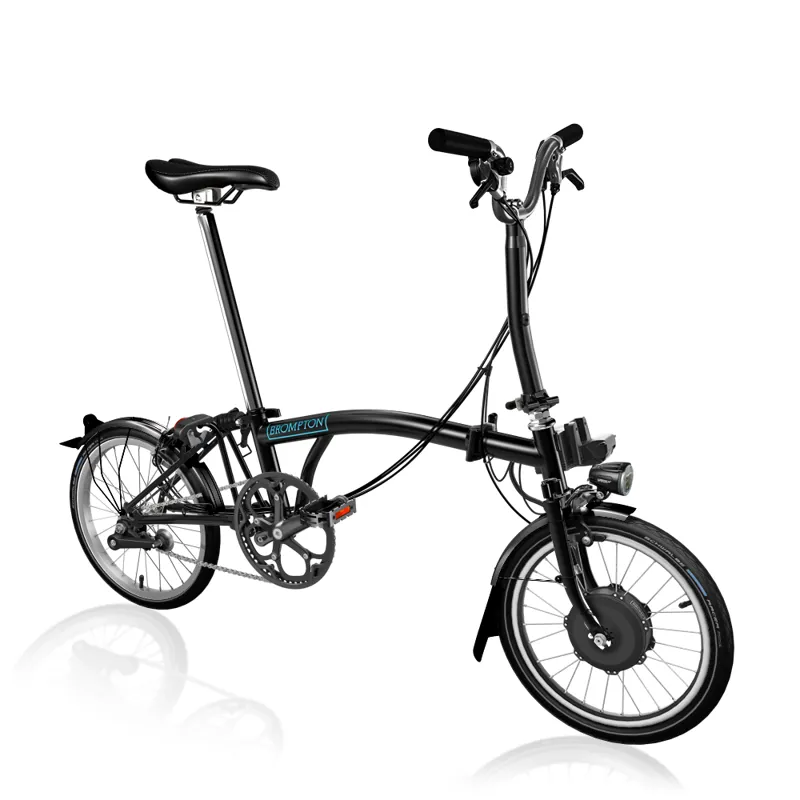 2021 Brompton M6L ELECTRIC folding bike in BLACK